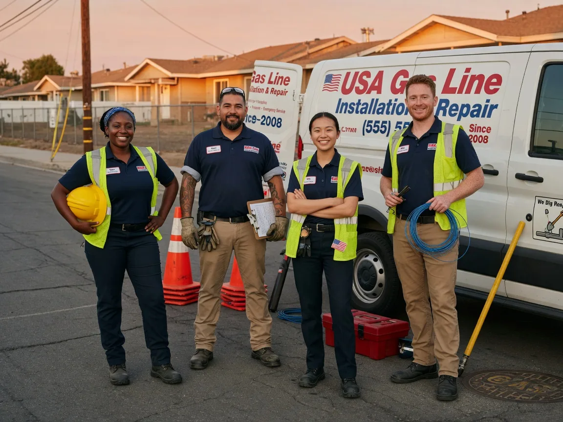Gas Line Installation company in Sanborn, NY